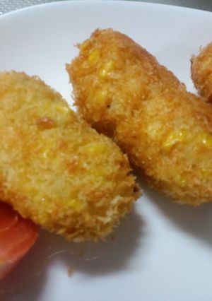 簡単♪コーンたっぷりコロッケ-レシピのメイン写真