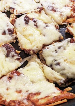 納豆餅チーズ卵焼き(笑)-レシピのメイン写真
