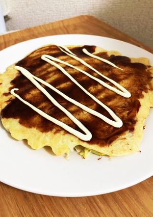 米粉肉無しお好み焼き-レシピのメイン写真