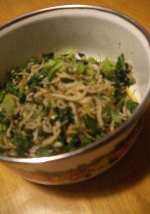 セロリの葉の塩佃煮-レシピのメイン写真