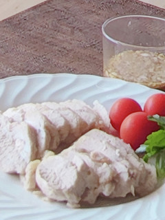 蒸し鶏アジアン鶏ハム☆サラダチキン鶏胸肉-レシピのメイン写真