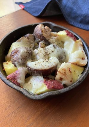 しいたけと根菜のチーズ焼き-レシピのメイン写真