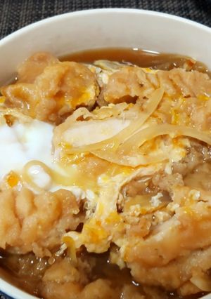 簡単節約・チキンナゲットの卵とじ-レシピのメイン写真