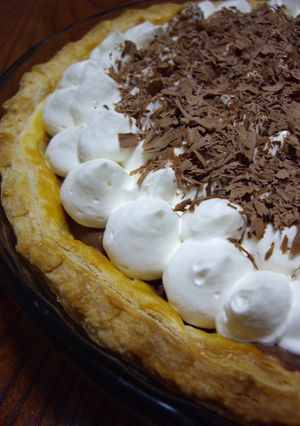 とろけるチョコレートパイ。アメリカン～♪-レシピのメイン写真