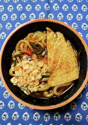 ヨウサマの減塩おやじの名古屋風赤味噌饂飩-レシピのメイン写真