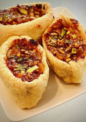 焼きいなり ネギ味噌-レシピのメイン写真