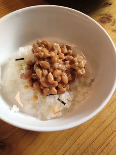 納豆牛乳茶漬け-レシピのメイン写真