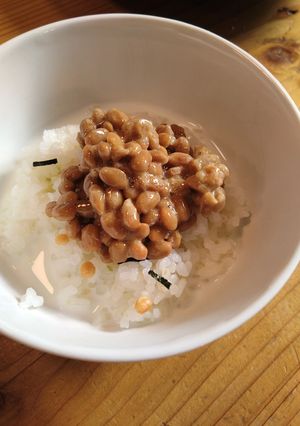 納豆牛乳茶漬け-レシピのメイン写真
