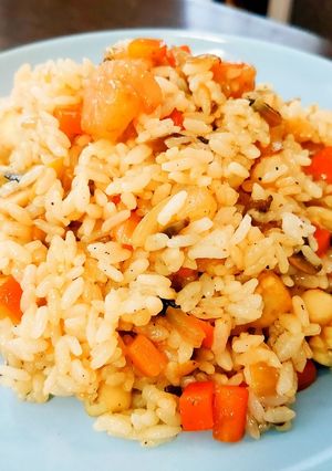 贅沢！バター醤油シーフードピラフ-レシピのメイン写真