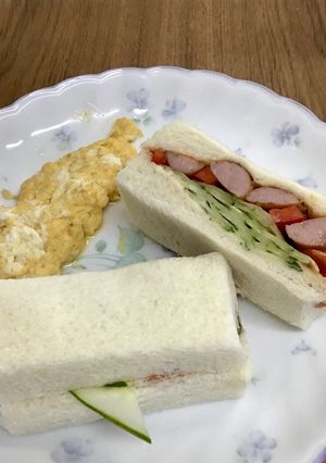 ソーセージのサンドイッチ-レシピのメイン写真