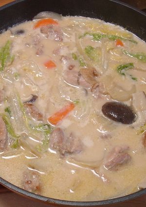 白菜と鶏肉の、シチュー風のうま煮-レシピのメイン写真