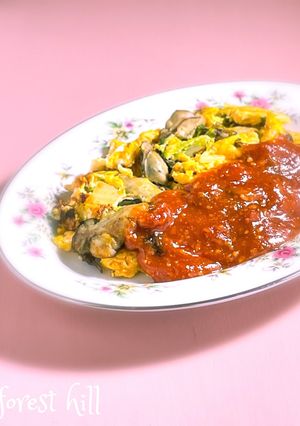 台湾風『牡蠣オムレツ』-レシピのメイン写真