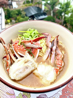 渡り蟹の味噌ラーメン-レシピのメイン写真