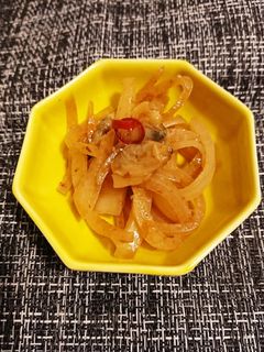大根皮あさりむき身きんぴら-レシピのメイン写真