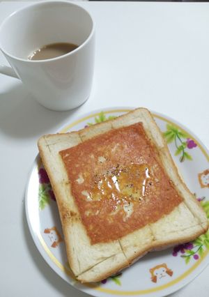 簡単こんがり、フライパンでチーズトースト-レシピのメイン写真