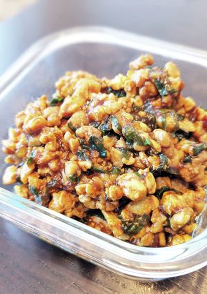 【万能】ごろごろっと肉感のある鶏肉味噌-レシピのメイン写真