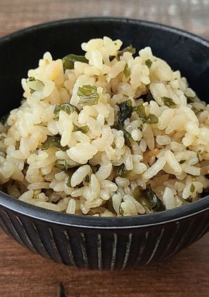 優しい味で止められない!わかめご飯♪-レシピのメイン写真