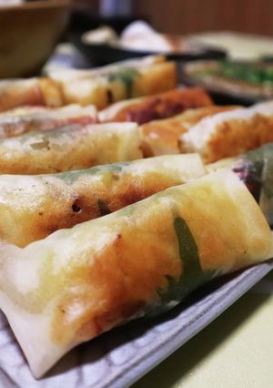 大葉とトマト ベーコンポテト洋風春巻き-レシピのメイン写真