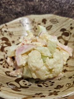 カリフラワーのカレーサラダ-レシピのメイン写真