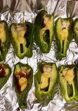 トースターで！ピーマンのマヨネーズ焼き-レシピのメイン写真