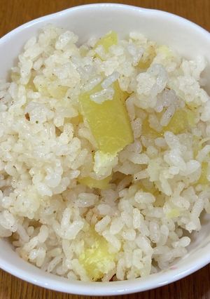 久世福万能だし利用⭐︎さつまいもご飯-レシピのメイン写真