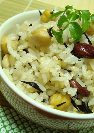 お豆と仲間たちのごはん♪-レシピのメイン写真