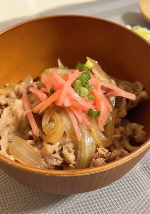 簡単！牛丼-レシピのメイン写真