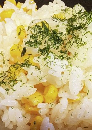 コーン缶の簡単混ぜご飯-レシピのメイン写真