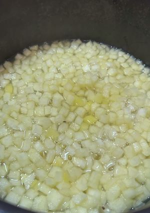 さつまいもとりんご(離乳食後期)-レシピのメイン写真