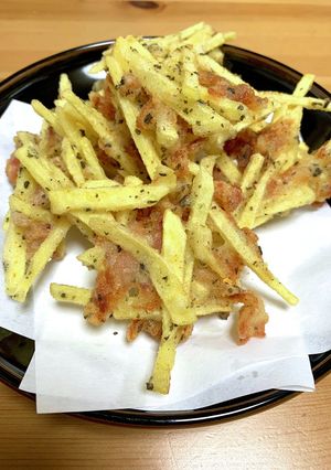 ハムとじゃが芋のかき揚げ-レシピのメイン写真