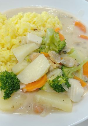 アレンジし放題ホワイトカレー-レシピのメイン写真