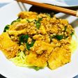 コスパ◎厚揚げ×ひき肉の中華あんかけそば