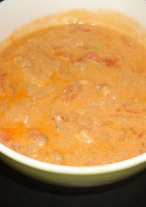 豆×豆乳トマトスープ-レシピのメイン写真