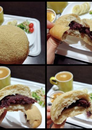 きなこあんぱん-レシピのメイン写真