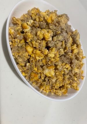 簡単 ひき肉 卵 炒め 失敗なし-レシピのメイン写真