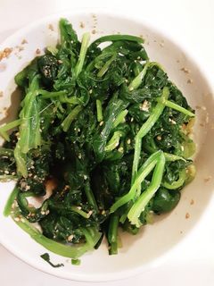 ほうれん草のごま和え-レシピのメイン写真