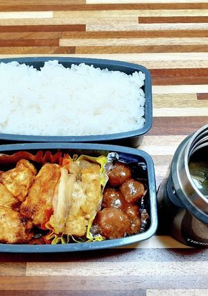 高校生男子お弁当23年11月27日-レシピのメイン写真