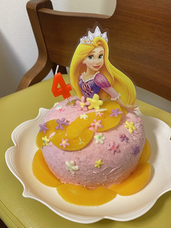 誕生日に プリンセスアイス ドレスケーキ-レシピのメイン写真