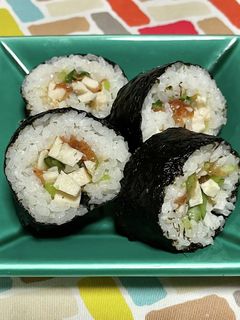 超簡単☆梅チキンのり巻き♪♪-レシピのメイン写真