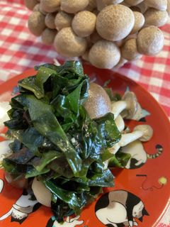 食物繊維たっぷりわかめ炒め-レシピのメイン写真