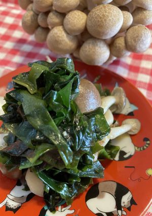 食物繊維たっぷりわかめ炒め-レシピのメイン写真
