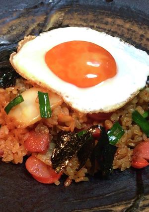 旨辛韓国風キムチー炒飯♡⃛ポックンパ♡⃛-レシピのメイン写真