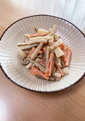 ごぼう、大根、にんじんの蒸しサラダ-レシピのメイン写真