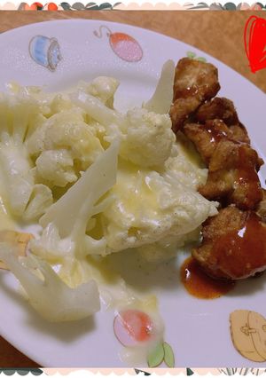 ☆カリフラワーのマヨチーズ焼き☆-レシピのメイン写真