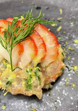 ★新潟食材★南蛮エビ、越後姫のタルタル-レシピのメイン写真