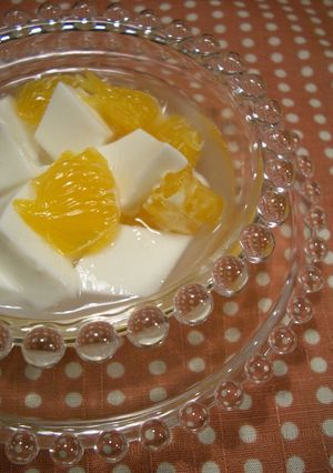 ココナッツ杏仁豆腐～アガー使用～-レシピのメイン写真