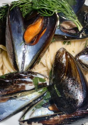 ムール貝のパスタ-レシピのメイン写真