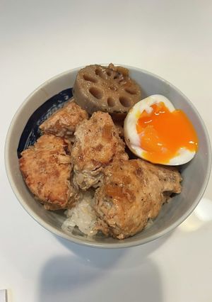 つくね丼-レシピのメイン写真