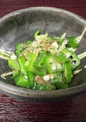 オクラの和え物-レシピのメイン写真
