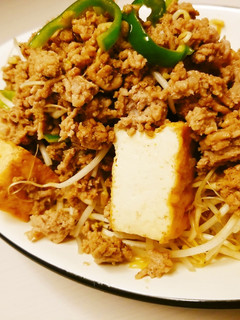 簡単!肉汁じゅわ~厚揚げひき肉丼-レシピのメイン写真